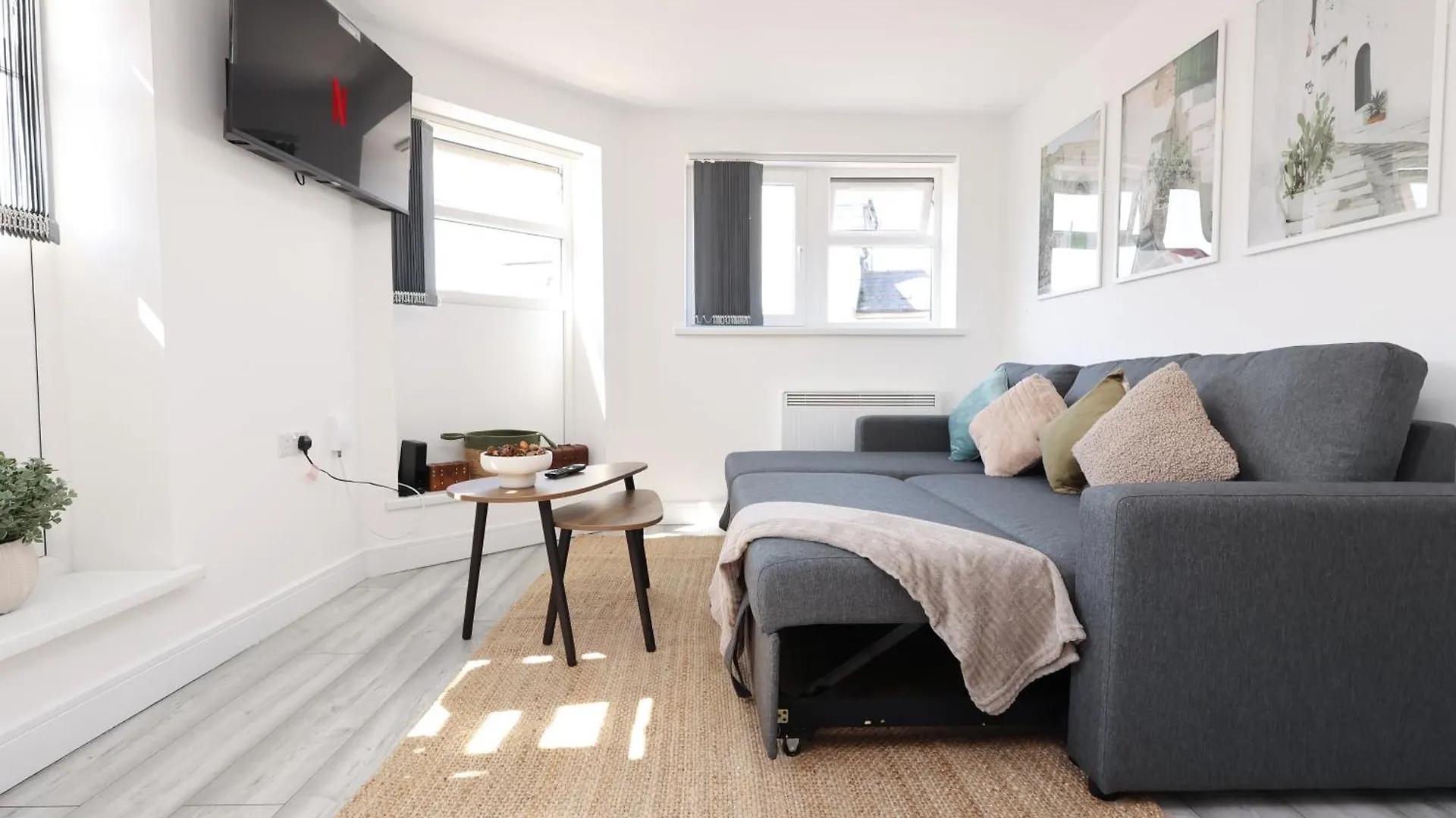 The Central Nest - Lush 2Bd Flat, Up To 6Ppl Cardiff